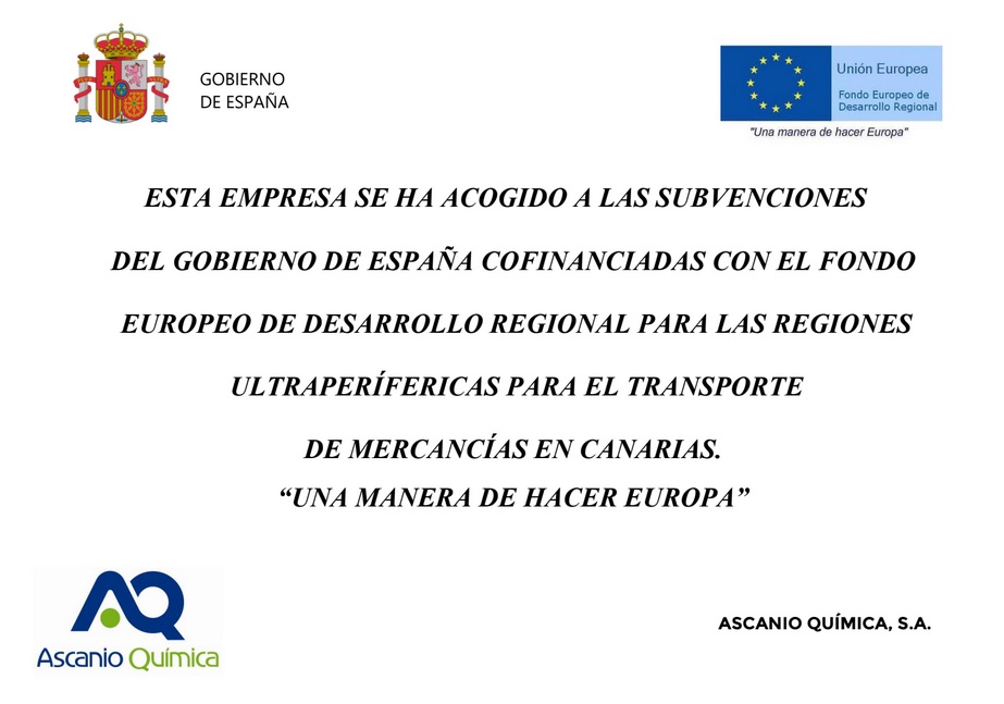 Subvención al transporte de mercancías en Canarias