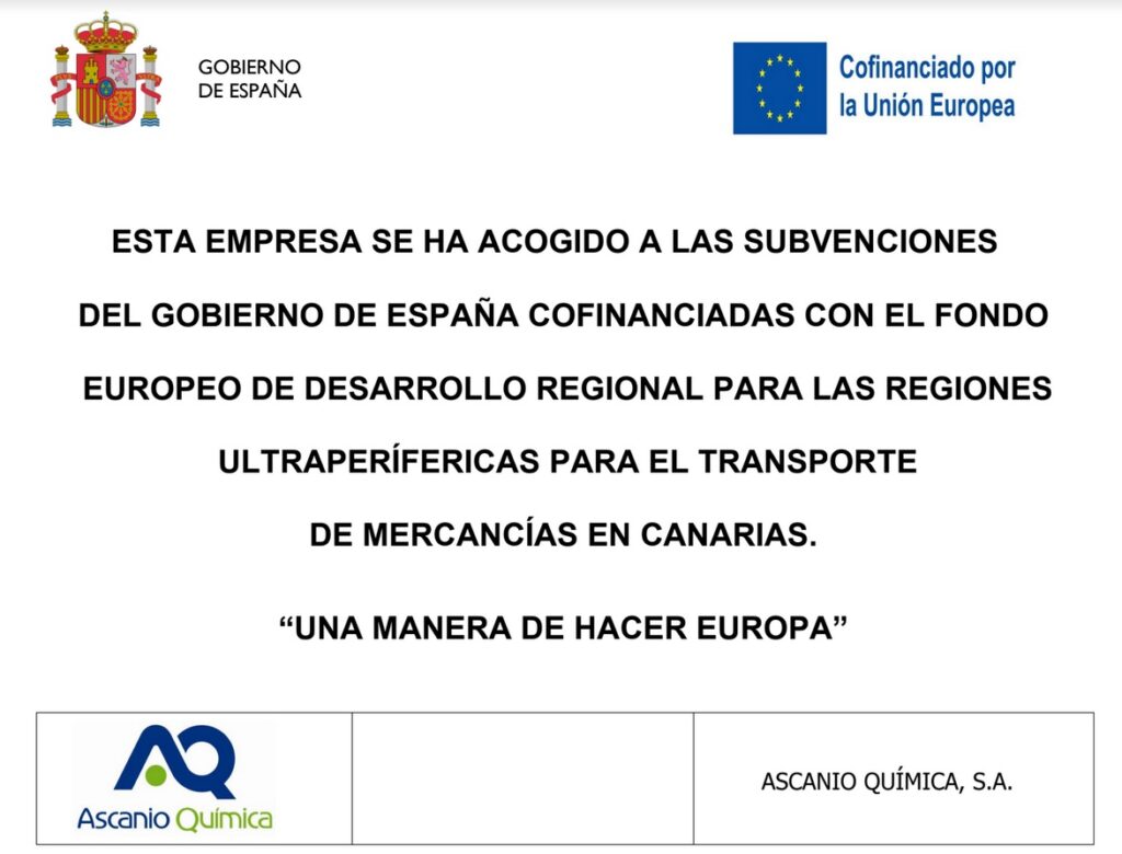 Subvención al transporte de mercancías en Canarias 2022